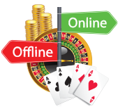 Play offline or online casinos in Australia